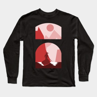 passing under the bridge Long Sleeve T-Shirt